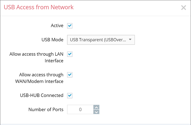 Seaport halstørklæde attribut USB Access from Network via USB over IP